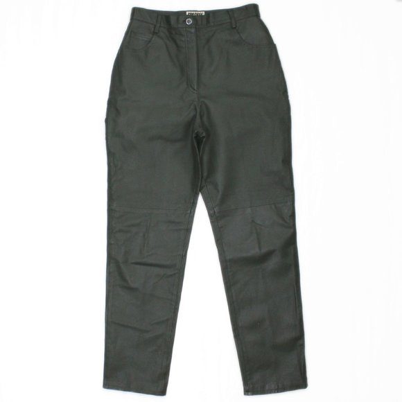 Forenza Pants - VINTAGE Leather High Waisted Size 12 Forenza Pants
